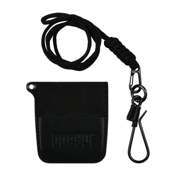 Leather Darttasche Black