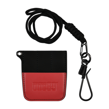 Leather Darttasche Red