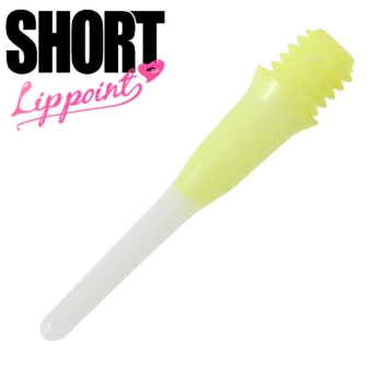 L-Style Lippoint Soft Tip Points Yellow/White Short 21mm