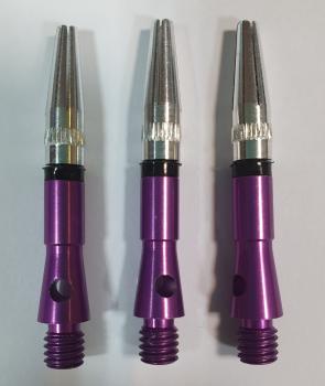 Super Spin Alu Shafts Purple Short