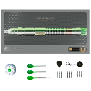 Preview: LUKE SKYWALKER 'THE JEDI KNIGHT' LIGHT SABER EDITION 95% 24G SP STEEL DARTS