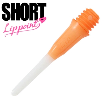 L-Style Lippoint Soft Tip Points Orange/White Short