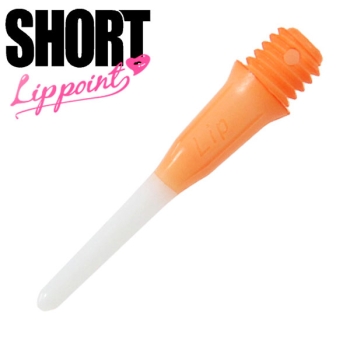 L-Style Lippoint Spitzen 2 Farbig 21mm Orange-Weiss Kurz