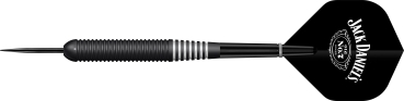 Jack Daniels Old No7 Electro Black Brass Steeldarts 22g