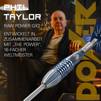PHIL TAYLOR POWER Gx2 24G SP Steeldart