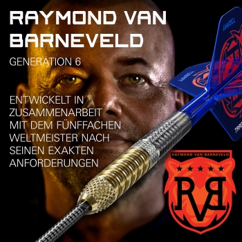 Preview: RAYMOND VAN BARNEVELD 95% GEN6 23G SP Steeldart