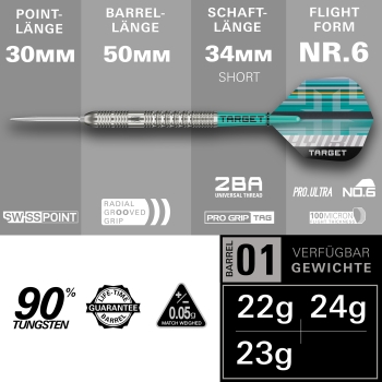 HYDRO 90% 01 22G SP Steeldart