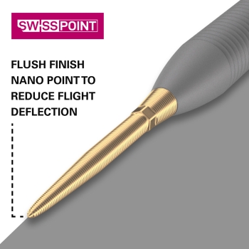 Target Swiss Stahlspitzen Storm Nano Gold 35mm