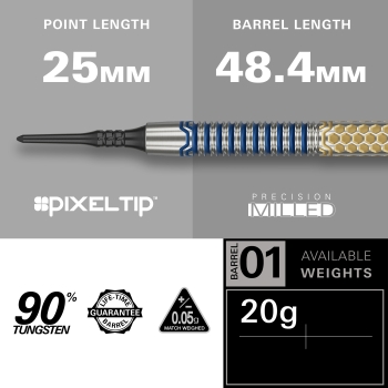 Preview: Target Josh Rock G1 Softdarts 20 Gram