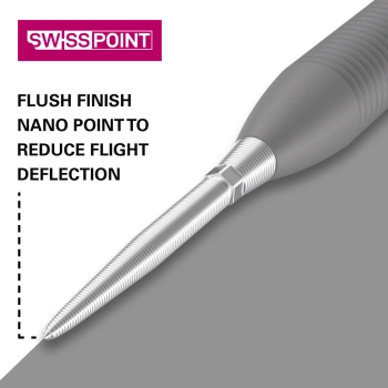 Target Swiss Stahlspitzen Storm Nano Silver 35mm
