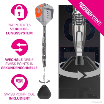 Preview: STAR WARS X-WING 90% 22G SP STEEL DARTS