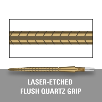 Target Swiss Stahlspitzen Storm Quartz Gold 30mm