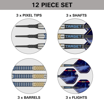 Preview: Target Josh Rock G1 Softdarts 20 Gram