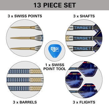 Target Josh Rock G1 Swissdarts 22 Gram