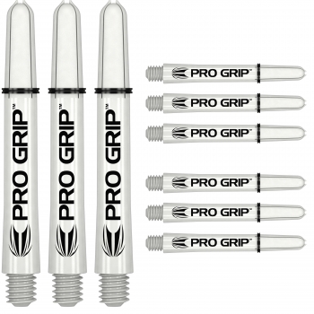Pro Grip Schäfte 3 Satz Weiss Midi