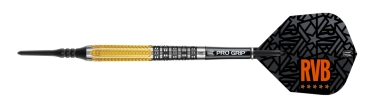 RVB Barneveld G2 95% Tungsten 17 Gramm Soft Tip Darts mit Plastikspitzen