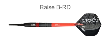One80 Raise B - BRD Softdart 17,5g Barrelgewicht  Rot
