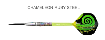 Chameleon 90% Ruby Steeldarts 22g