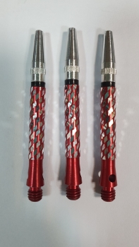 Super Spin Alu Shafts Red Medium Diamond