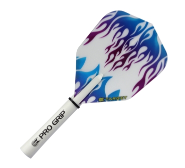 Target Vision Weiss Blau Rosa Flamme