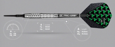 Target Agora A30 90% Tungsten Softdart 20 Gramm