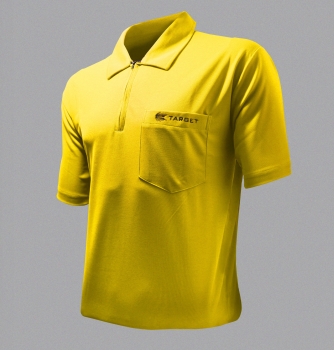 Coolplay Shirt Target Dart Polo Yellow Size M