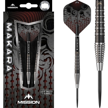 Mission Makara Steel Tip 90% Tapered M2 Graphite PVD 23g