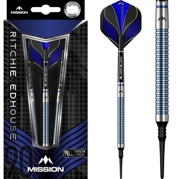 Mission Ritchie Edhouse Soft Tip 90% Blue PVD 21g