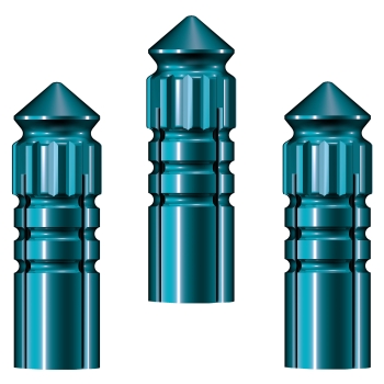 Mission F-Protect Alu Protectoren Blau