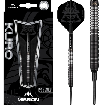Mission Kuro M1 95% Black Titanium Softdart  21 Gramm