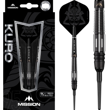 Mission Kuro M4 95% Black Titanium Softdart 21 Gramm