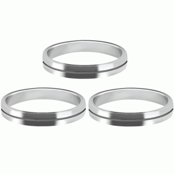 Mission S-Lock Rings Shaft Lock Aluminium Silver
