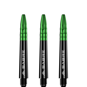 Mission Sabre Shafts Black/Grün Midi