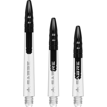 Mission Sabre Shafts Clear/Black Medium