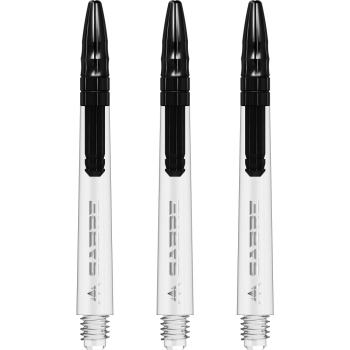 Mission Sabre Shafts Clear/Black Medium