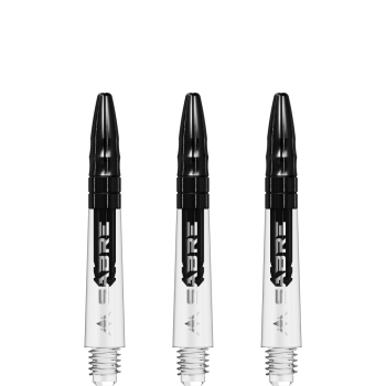 Mission Sabre Shafts Clear/Black Kurz