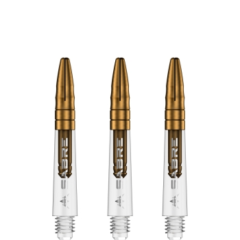 Mission Sabre Shafts Clear/Gold Kurz