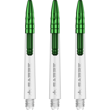 Mission Sabre Shafts Clear/Grün Medium