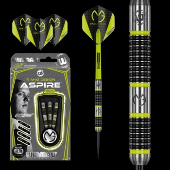 Winmau MvG Michael van Gerwen Aspire 80% Tungsten Steel Dart 23g