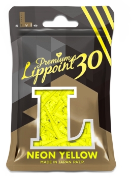 Lippoint Spitzen PREMIUM Neon Gelb Lang