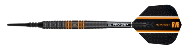 Target Barneveld RVB 18 Gramm 80% Tungsten BLACK TUNGSTEN Softdart Schwarz