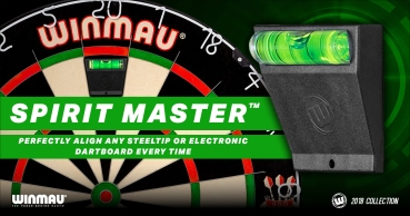 Winmau Spirit Master Dartboard Wasserwaage