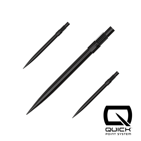 Black Quick Points 30mm