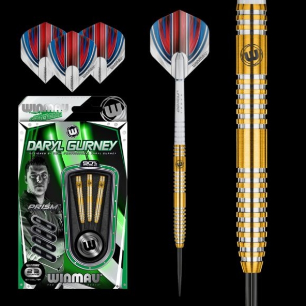 Winmau Daryl Gurney 90% Tungsten Steeldart 23 Gramm