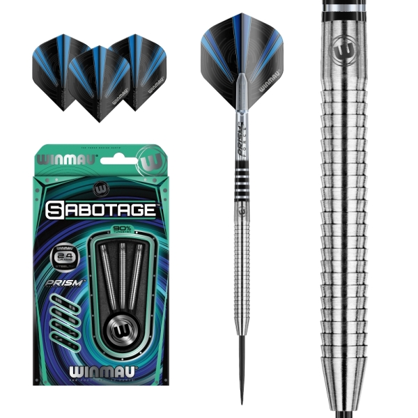 Winmau Sabotage Steeldart 24 Gramm 90% Tungsten