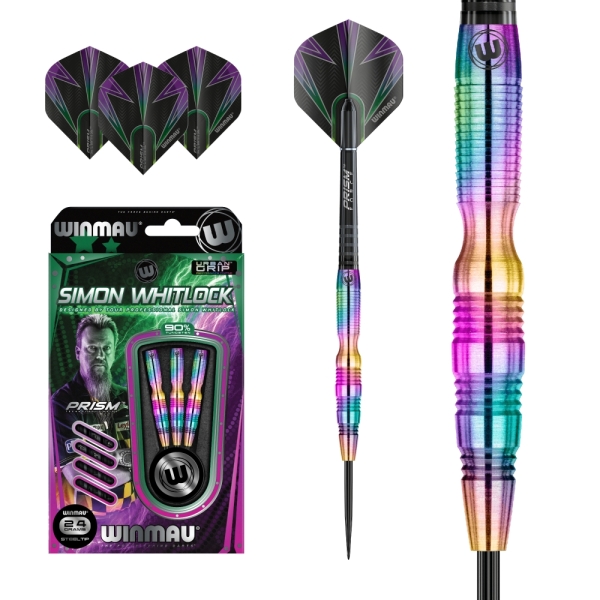 Winmau Simon Whitlock 90% Tungsten Urban Grip Steeldart 24g