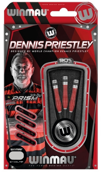 Winmau Dennis Priestley Steeldart  Special Edition 22 Gramm 90% Tungsten