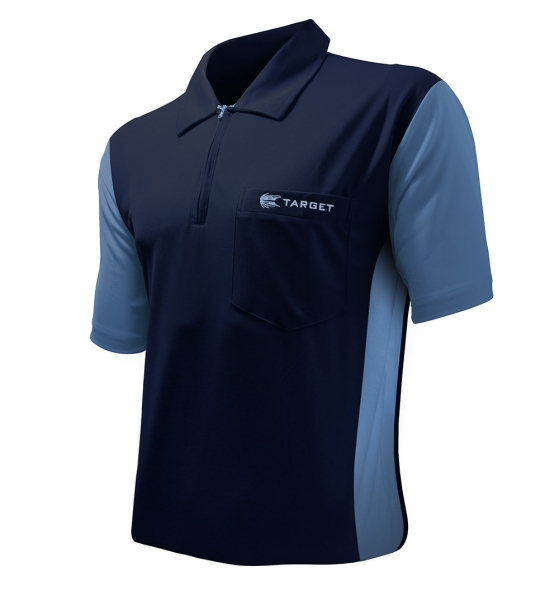 Target Coolplay Shirt Hybrid 3 Navy/Hellblau Größe L