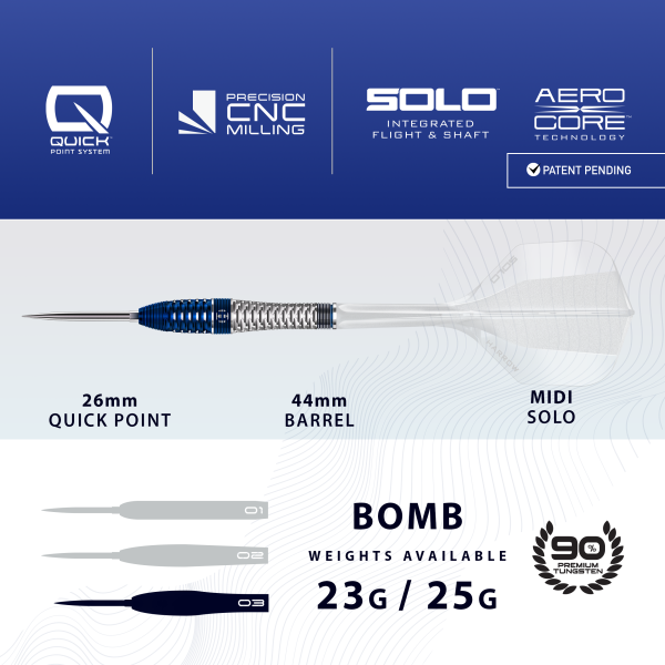 Geo Bomb Steeldart 25g