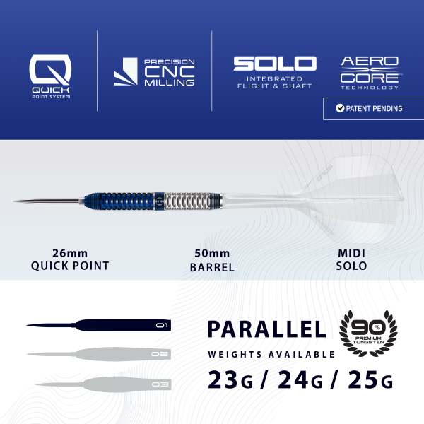 Geo Parallel Steeldart 25g